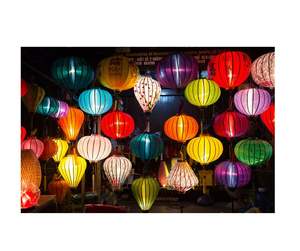 Linterna de bambú tejida a mano de calidad superior de Vietnam para el hogar o la celebración - Product Image 1