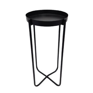 Mesa de centro cuadrada de Metal de lujo en forma de acabado recubierto de polvo negro mate artesanías de sala de estar de Navidad - Product Image 6