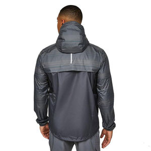 Haut classement hommes coupe-vent veste de pluie vente chaude nouvelle arrivée réglable en gros hommes coupe-vent à capuche veste - Product Image 5