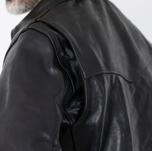 Chaqueta de Invierno para Hombre de Diseño Superior con Cuello Alto, Manga Larga, 100% Cuero de Alta Calidad, Impermeable, Resistente al Viento, Logotipo Personalizado - Product Image 5