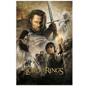 Lord of the Rings Canvas <b>Poster</b> Set 3 Movie <b>Posters</b> with Digital Printing Techniques - Product Image 4