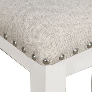 Ensemble de table à manger moderne en bois 4 pièces avec chaises et tabourets pour la cuisine et la salle à manger - Product Image 3