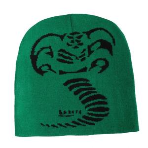 100% acrílico invierno corto tejido puño gorro alta calidad logotipo personalizado Swag gorros 3D bordado liso teñido impresión viaje - Product Image 4