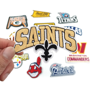 Parches de Fieltro Decorativos Bordados Ecológicos Personalizados, Apliques Termoadhesivos, Insignias para Coser, Manualidades, Ropa, Sombreros, Camisetas - Product Image 1