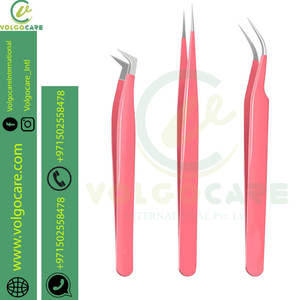 Instruments de beauté de la meilleure qualité Pince à épiler multicolore pour les sourcils Papier Coted CE ISO Approuvé dans un style unique - Product Image 2