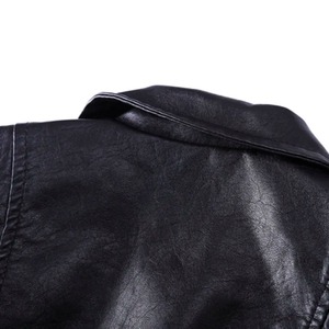 Factory Made Custom Real Full Grain Leather Vest Spring Autumn New Tops <b>Children</b> Soft Leather Jacket Kids Vest - Product Image 3