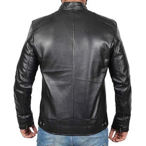 Veste matelassée en cuir véritable de haute qualité pour hommes Logo avant Respirante et coupe-vent Mode d'hiver Meilleure vente Prix 2026 - Product Image 2