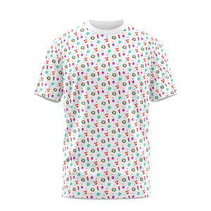 Camiseta de entrenamiento de poliéster de secado rápido para hombre Logotipo personalizado de sublimación completa Fabricante OEM de Vietnam - Product Image 1