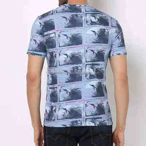 Camisetas informales de verano para hombre, camisetas de manga larga ajustadas de alta calidad para hombre, camisa con estampado de logotipo personalizado, manga larga - Product Image 3