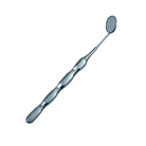 Instrument chirurgical dentaire en métal polonais manuel en acier inoxydable de meilleure qualité avec poignée de conception personnalisée miroir buccal dentaire - Product Image 2