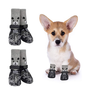 Atacado <span class=keywords><strong>Pet</strong></span> Shop cão durável sapatos para patas Waterproof & Non-Slip botas confortável e elegante disponível em vários tamanhos - Product Image 1