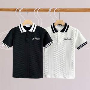 Polo élégant pour hommes-fabriqué à partir de tissu extensible pour un confort ultime et une performance d'évacuation de l'humidité du Vietnam - Product Image 5