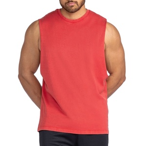 Camiseta Deportiva Transpirable de Secado Rápido para Hombre, para Gimnasio, Running, Yoga, Elástica, de Color Sólido, Estilo Vintage, Cuello Redondo, Corte Recto - Product Image 1