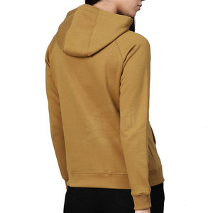 Sudadera con capucha ligera de secado rápido para mujer, estilo informal con logotipo frontal, diseño de lona para exteriores de invierno, tela forrada, precio bajo - Product Image 3