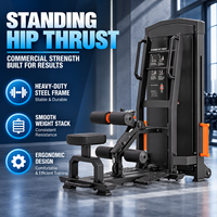 BN Commercial Fitness Club Home Gym Rehab Facility Booty Muscle Building Standing Hip Thrust Machine Fitness Equipment