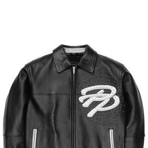 Veste d'hiver pour homme, prix imbattable, cuir véritable, coupe-vent, imperméable, teinture unie, toutes tailles disponibles - Product Image 4