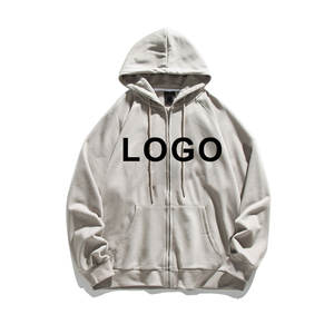 2025 estilo básico algodón mezclado diseño personalizado sudaderas con capucha para hombres precio al por mayor bordado impreso sudaderas con capucha Streetwear sudaderas con capucha - Product Image 1