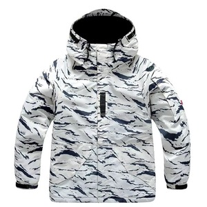 Chaqueta de Esquí y Snowboard para Hombre, Impermeable, Cortavientos, Transpirable, Aislante Térmico, con Capucha, para Invierno - Product Image 1
