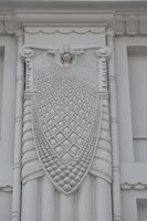 Panneaux muraux en marbre faits à la main au design moderne pour villas, hôtels, parcs, extérieurs, utilisation intérieure et extérieure, finition polie imperméable, garantie 1 an
