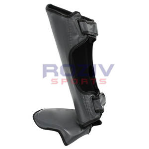 Espinilleras de Boxeo Muay Thai de Cuero de Alta Calidad al por Mayor - Protector de Espinilla Más Grueso para Kick Boxing - Product Image 4