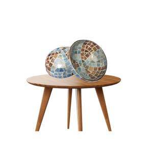 Bol de noix de coco en laque artisanale naturelle de belle qualité du fabricant du Vietnam pour la décoration de la maison et cadeau avec personnalisé - Product Image 6