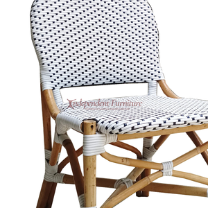 Chaise de jardin en rotin synthétique fait à la main Design minimaliste pour manger pour l'extérieur de la maison Hôtel Patio-Disponibilité en gros - Product Image 2