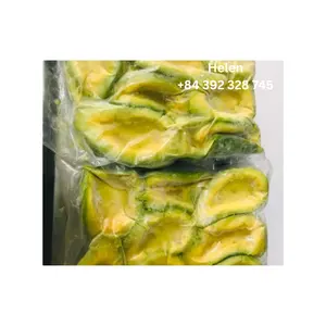 Fruta de aguacate congelada precio al por mayor aguacate cortado con mango IQF grado superior con certificación ISO larga vida útil de Vietnam