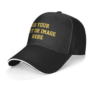 Concevez vos propres chapeaux personnalisés Logo texte casquettes de baseball personnalisées hommes et femmes réglable élégant unique - Product Image 5