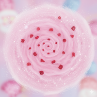 Sugarolly OEM Private Label Puffed Cotton Candy Custom Shaped Novelty Sweets Bag Multi-Colored 10g Fruity Strawberry Namu