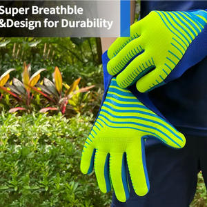 Guantes de portero Opciones de látex respetuosas con el medio ambiente sin compromiso Guantes de portero conscientes del planeta de alto agarre y sensación suave - Product Image 5