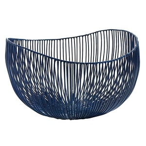 Nouveauté : Panier à fruits en métal noir avec revêtement en poudre, pour hôtel, restaurant, mariage, table, rangement alimentaire, luxe - Product Image 5