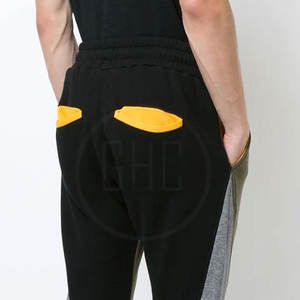 Pantalon de survêtement en coton léger de haute qualité pour hommes élastique taille moyenne Style décontracté fabriqué au Pakistan - Product Image 5