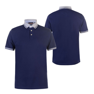 Polo pour homme de qualité supérieure 100% coton Polo vierge brodé Polyester de haute qualité Quantité en gros ODM - Product Image 1