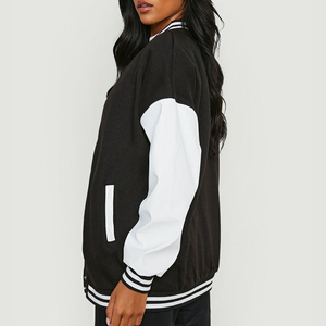 2025 Top haute qualité demande rue femmes vestes du Pakistan Varsity veste avec tenue décontracté haut court femmes Varsity veste - Product Image 5