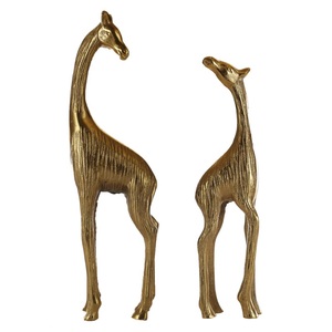 Table de cheval en métal Sculpture décorative Showpiece Statue Décoration de maison et de bureau Ornements de sculpture en métal de table - Product Image 5
