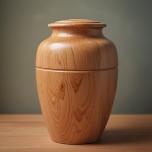 New Arrival Wooden <b>Memorial</b> Cremation Urn Hot Selling Wooden Funeral Cremation Urn Available at Competitive Price - Product Image 6