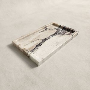 Plateau en marbre artisanal pour offrir des cadeaux de luxe pendant les saisons festives avec une artisanat traditionnel de qualité supérieure - Product Image 2