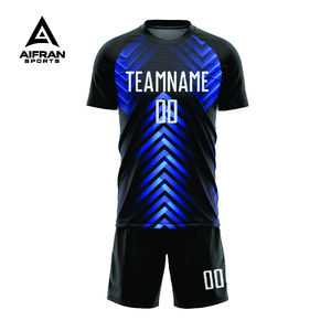 Aifran Wholesale Custom Logo Soccer Jersey - <b>Retro</b> Design Full Sublimation <b>Football</b> Uniform for Clubs - Product Image 1
