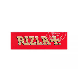 Boîte de papier à rouler Rizla rouge de taille moyenne, approuvée FSC, avec gomme arabique naturelle pour accessoires de cigares - Product Image 1