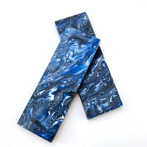 Escalas de mango de cuchillo de resina de colores vibrantes, bloque de resina hecho a mano para fabricantes de cuchillos, Material de mango DIY para cuchillos personalizados únicos - Product Image 5