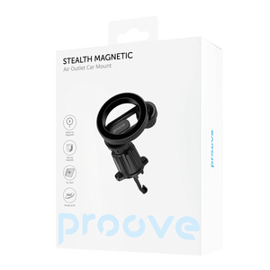 فتحة تهوية مغناطيسية لمنفذ الهاتف المحمول Proove Stealth حامل تهوية بدون استخدام اليدين - Product Image 5