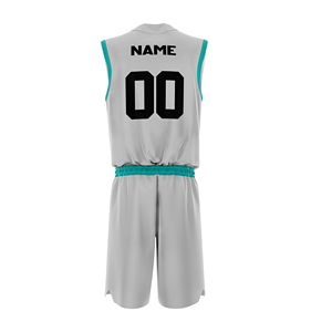 Maillot de basket-ball adulte unisexe personnalisé de haute qualité OEM uniforme de basket-ball de sport respirant imprimé uniforme de conception de sublimation - Product Image 4
