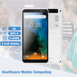 TC60-HC chăm sóc sức khỏe điện toán Di động PDA Máy quét mã vạch 6-inch kháng khuẩn Màn hình hiển thị 4 + 64GB thiết bị y tế cnas chứng nhận - Product Image 1
