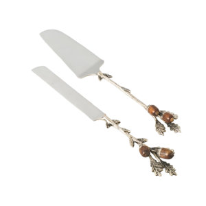 Top Selling <b>Cake</b> Knife And <b>Cake</b> <b>Server</b> With Leaf Design For Birthday Event Wedding Parties - Product Image 6