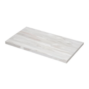 Mensola per Lavabo Koricini 80cm, Effetto Legno con Finitura in Cemento per Lavabo in Ceramica - Product Image 3