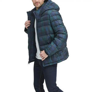Veste en duvet de canard à capuche courte et légère pour l'hiver pour hommes - Product Image 2