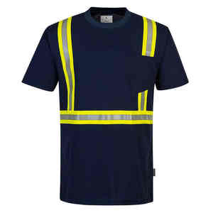Reflective <b>Shirts</b> Reflector Work Reflective Safety Hi <b>Vis</b> Work Men's <b>T</b>-<b>shirts</b> Hi Visibility Short Sleeve <b>T</b> <b>Shirts</b> - Product Image 6