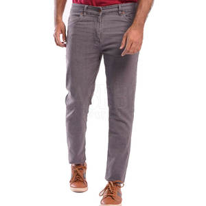 Pantalones Vaqueros Casuales de Cintura Alta para Hombre, de Algodón, Ligeros, Talla Grande, Cómodos, Corte Recto, Precio al por Mayor - Product Image 2