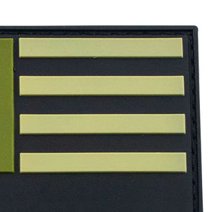 Patchs brodés en PVC souple personnalisés, fabriqués en usine, best-sellers, en forme de fleur, légers, à coudre, disponibles - Product Image 4