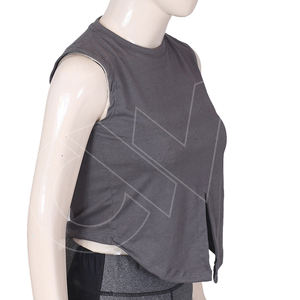 Camisetas sin mangas de secado rápido de moda de verano para mujer de calidad Premium 2024 de talla grande - Product Image 3